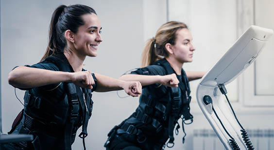 E-fit tréning prostredníctvom EMS