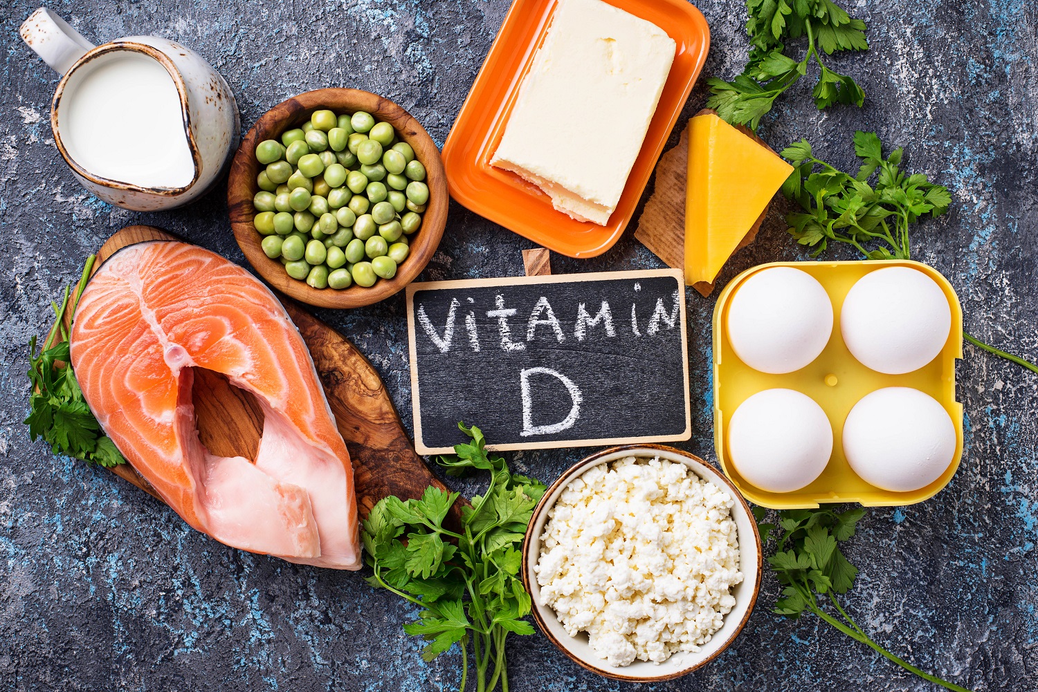 Vitamín D v potravinách