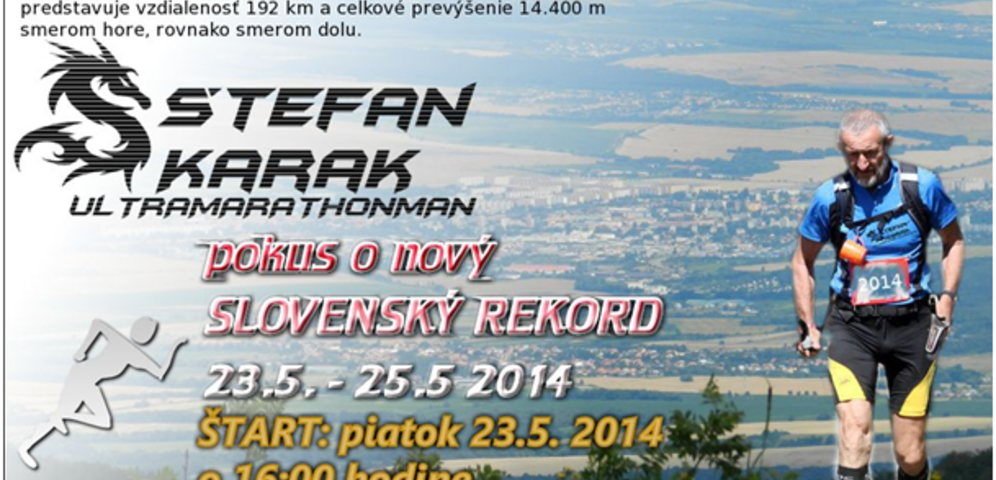 Pokus o nový slovenský rekord