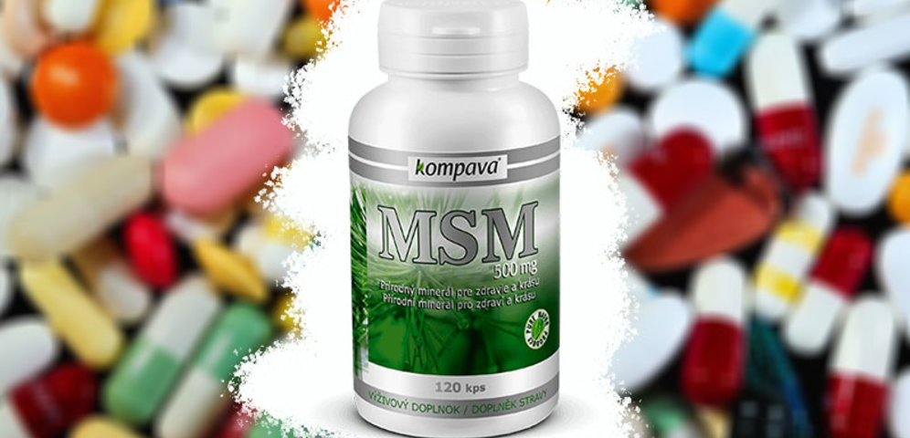MSM - Účinkuje lepšie ako lieky