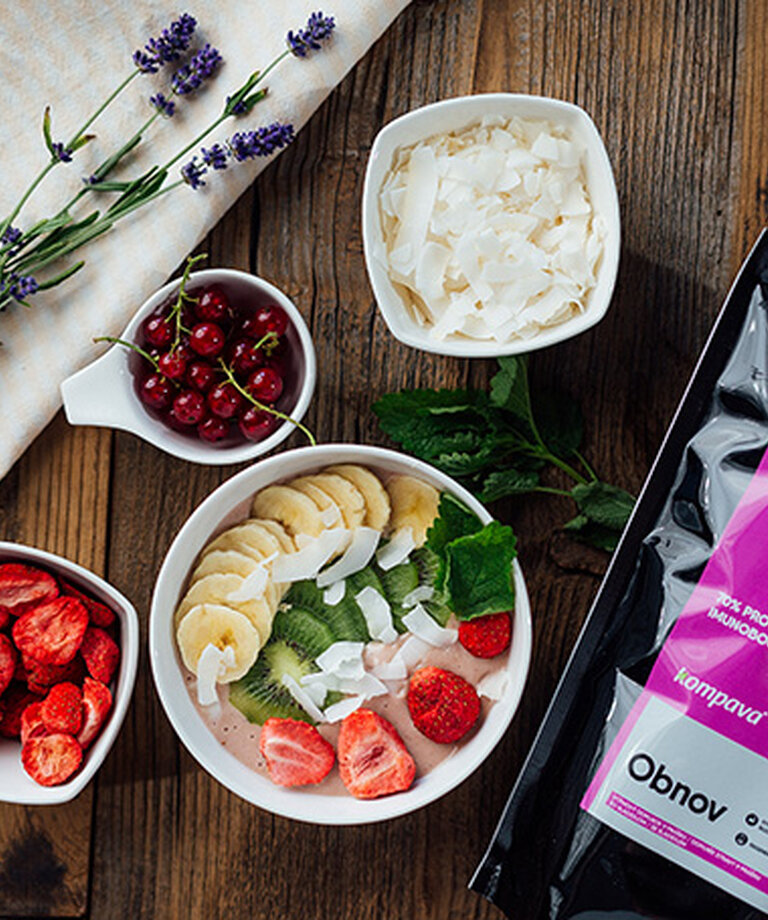 Smoothie bowl – farebné raňajky plné vitamínov