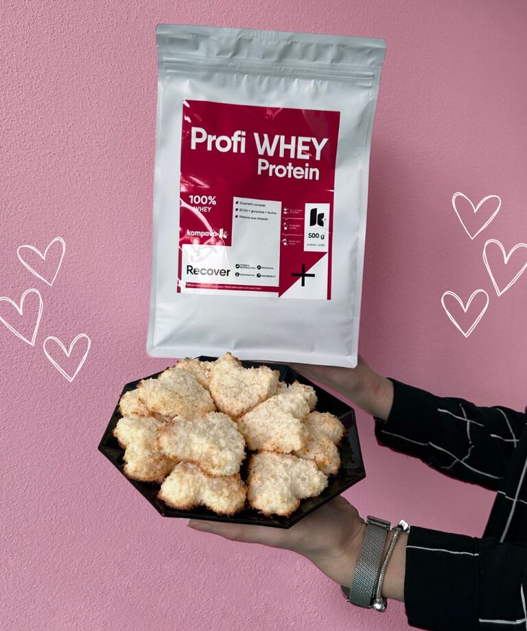 Proteínové raffaelo srdiečka