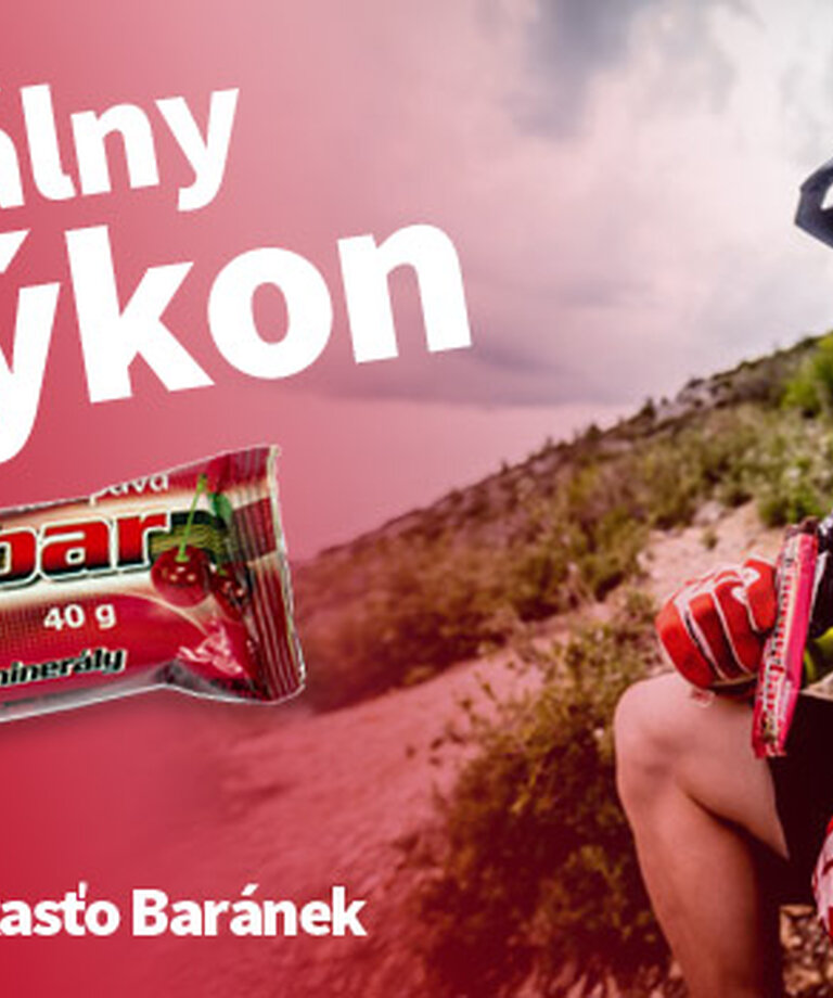 Biker Rasťo Baránek z Kellys Factory Team si dá najradšej 3Energy Bar