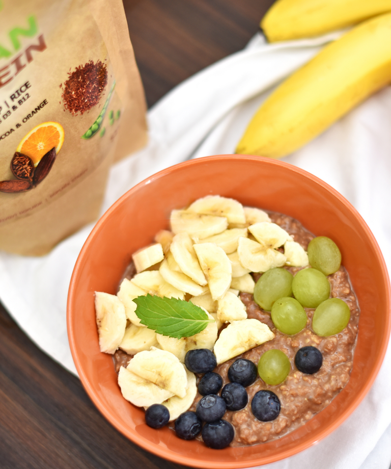 ​Rýchla vegan raňajková kaša