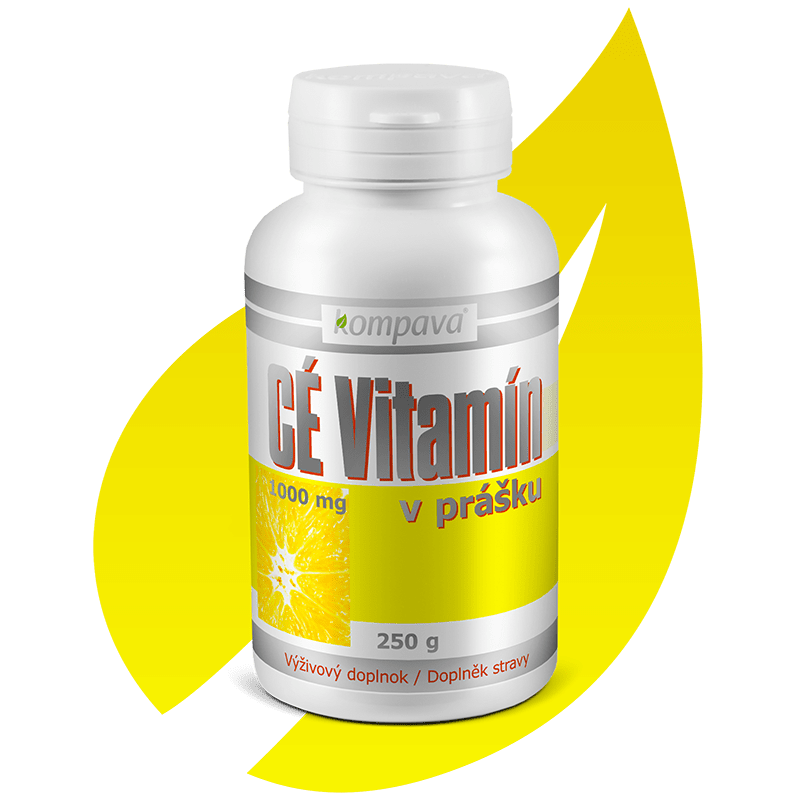 CÉ Vitamín v prášku 100 kyselina askorbová • kompava.sk
