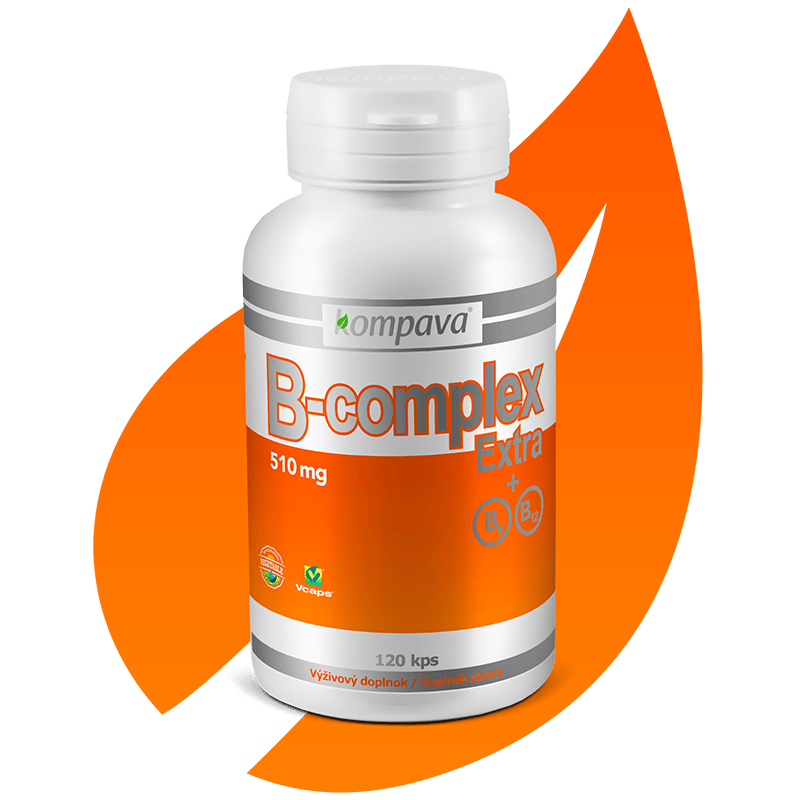 Extra komplexné vitamíny skupiny B • kompava.sk